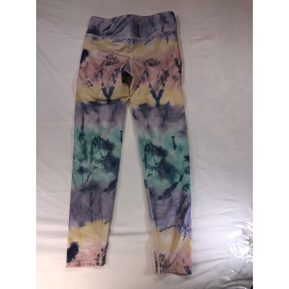 Eddie Bauer Kids Tie Dye Leggings Multi-Color Stretch Pants Size L 14/16